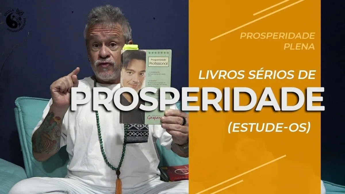 Livros sérios de Prosperidade estude os